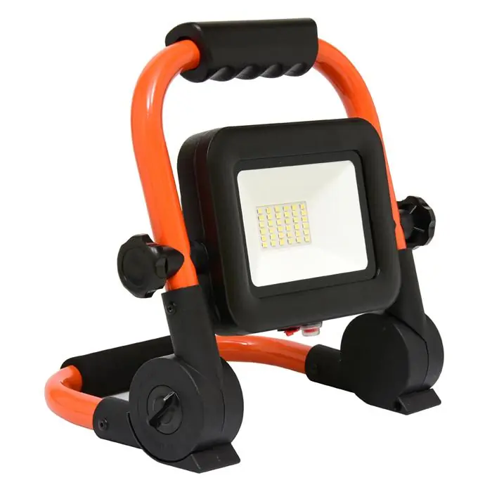 Nabíjecí LED reflektor ECOLITE RMLED-20W/ORA/AKU