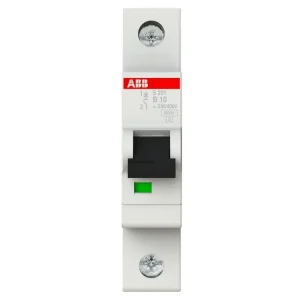 ABB jistič S201-B10 1P 10A B 6KA
