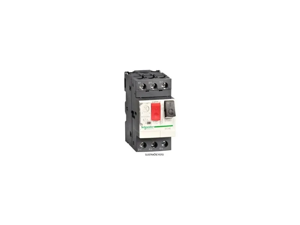 Motorový spouštěč Schneider Electric TeSys GV2ME06 3P 1-1,6A