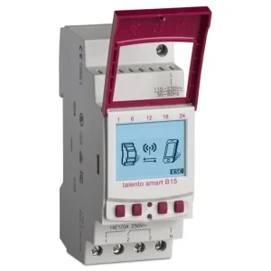 Spínací hodiny GRASSLIN TALENTO Smart B15 2M, 1 kanál, týdenní program, 100pam.míst, 43.02.0001.1