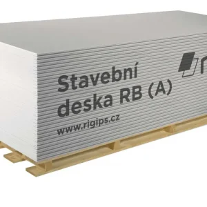 Deska sádrokartonová Rigips RB 2 600×1 200×12,5 mm