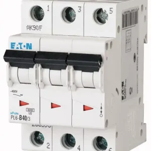 Jistič Eaton PL6-C40/3 6 kA C 40 A