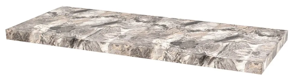AVICE deska pod umyvadlo 110x39cm, tl.5cm, šedý kámen