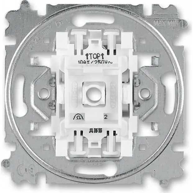 ABB 3559-A02345 Přístroj spínače dvojpólového, řazení 2, 2S