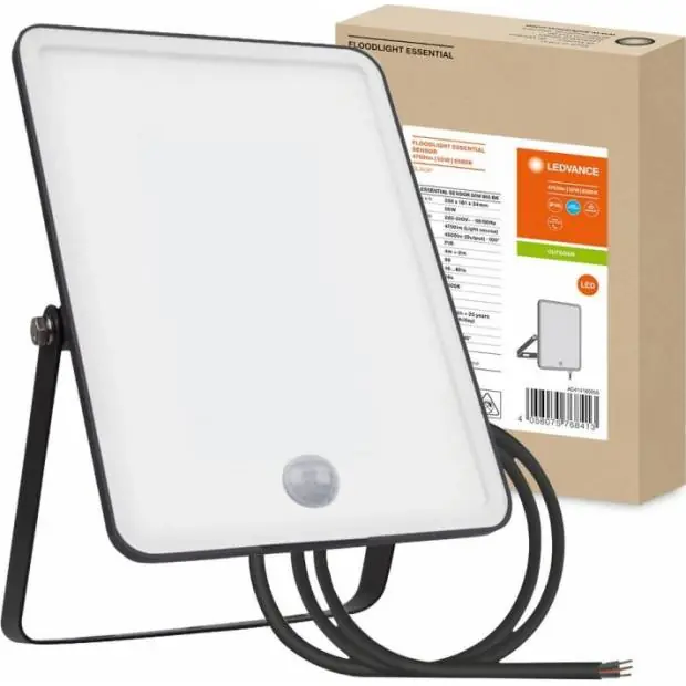 Ledvance 4058075768413 LED reflektor venkovní Floodlight Essential Sensor 50W 6500K