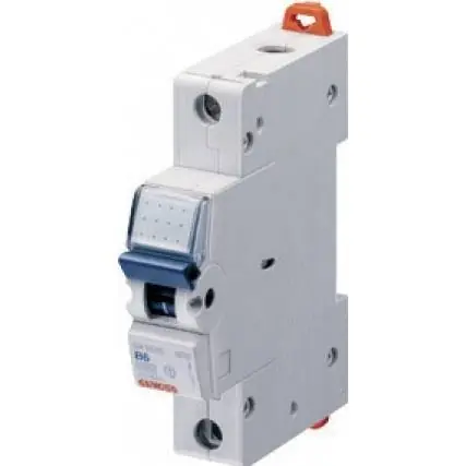 Jistič 16C/1 GW92007 jednopólový GEWISS