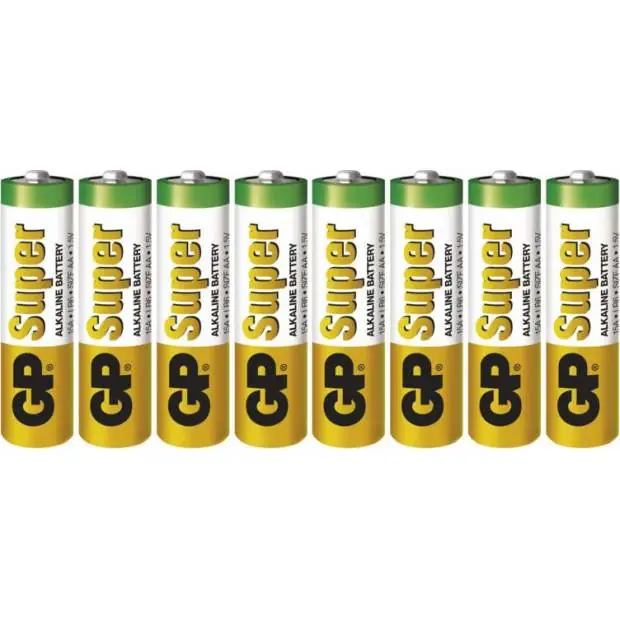 GP B13218 Alkalická baterie Super LR6 AA 8ks