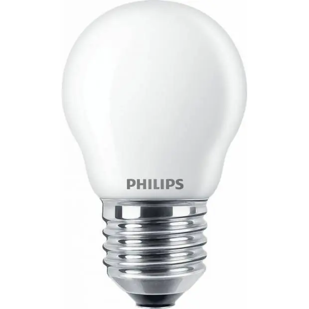 Philips 929003060602 LED žárovka MASTER Value LEDLuster D 3.4-40W E27 P45 927 FR G