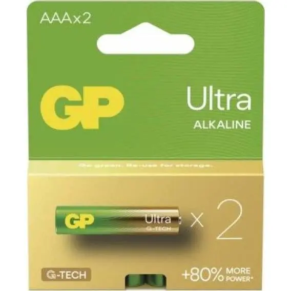 B02112 Alkalická baterie GP Ultra AAA (LR03) GP